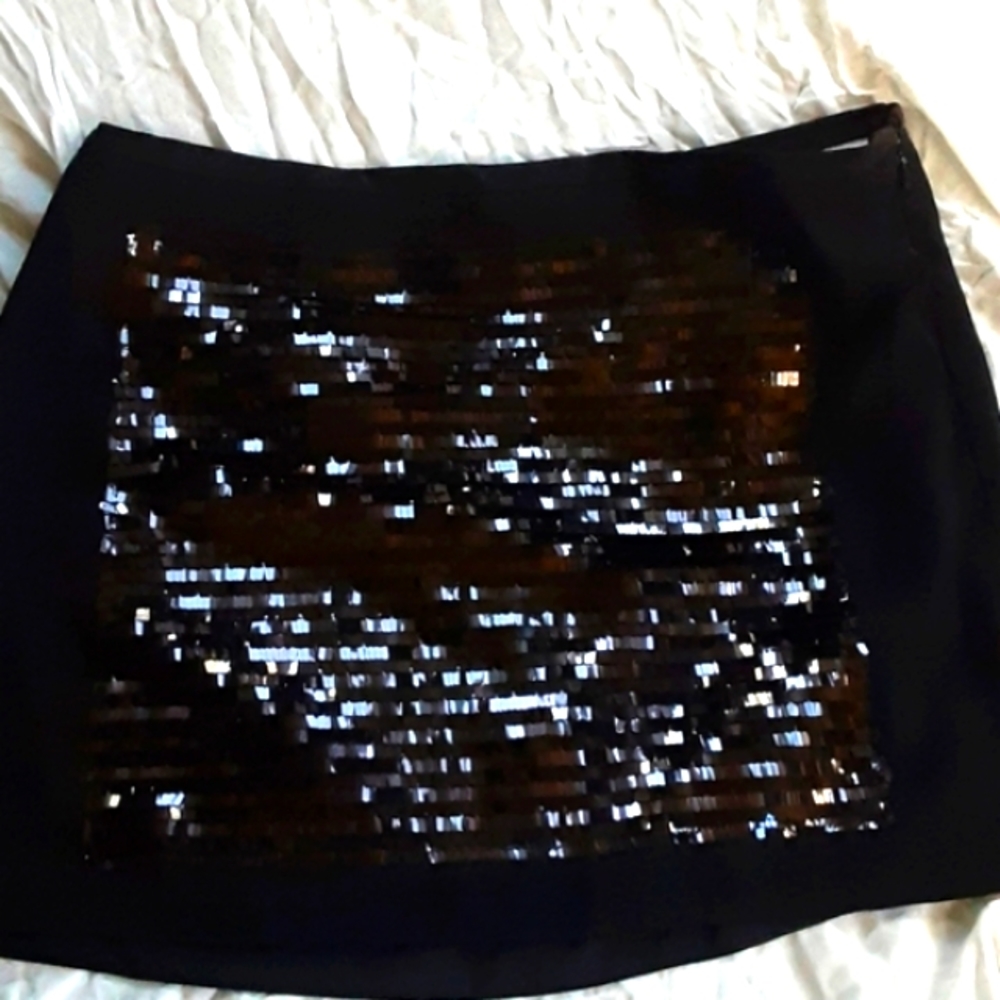 RACHEL RACHEL ROY Black fancy Size 4 Skirt